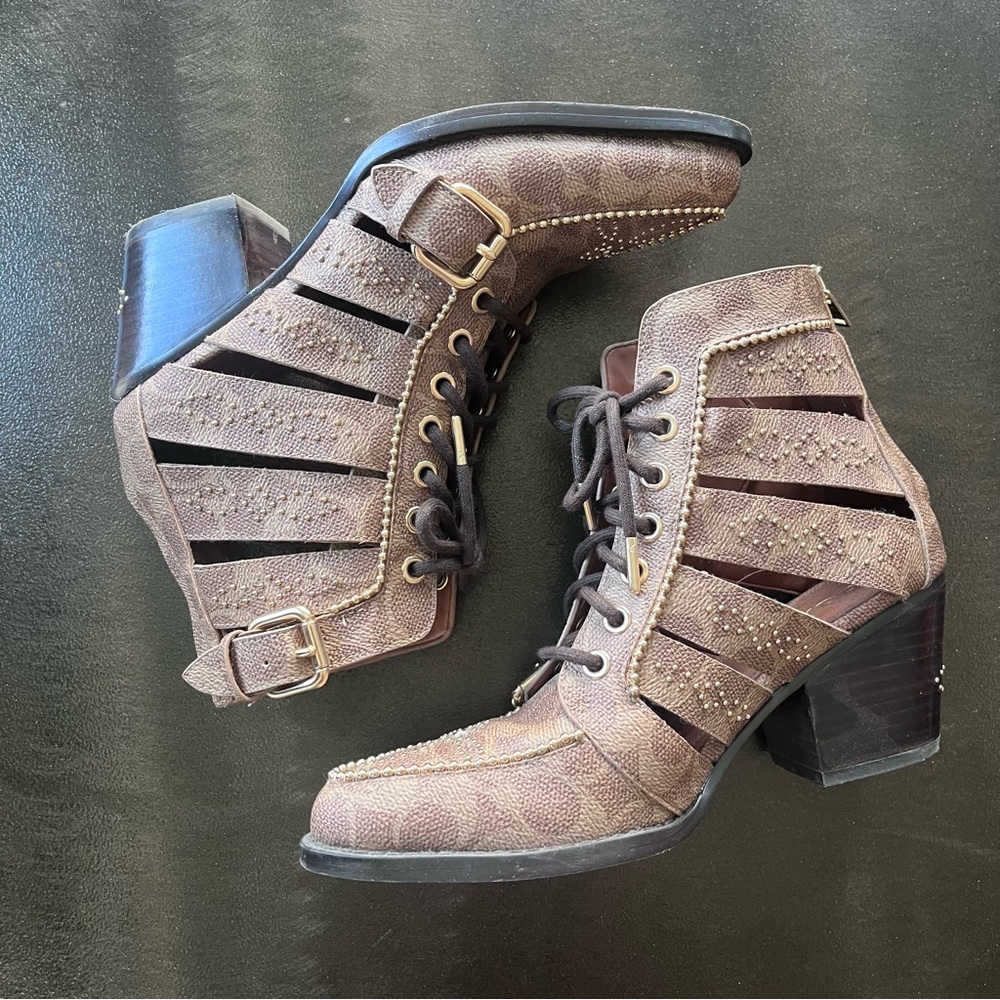 Coach western boots
